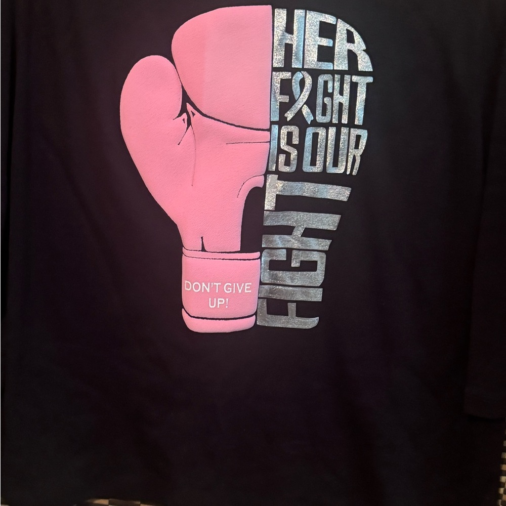 Pink Boxing Glove Graphic Tee